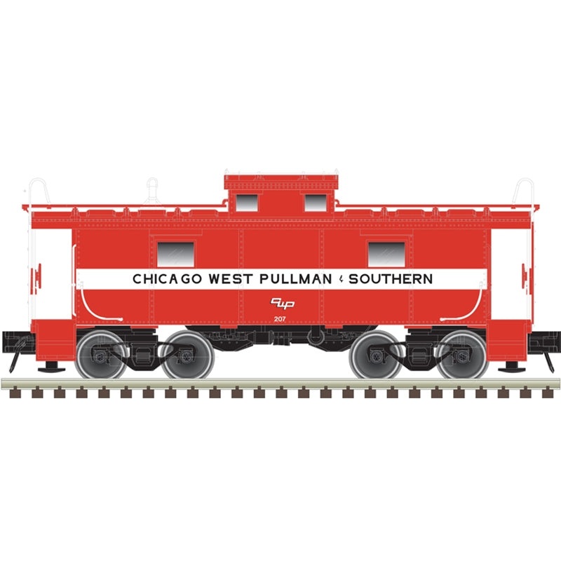 Atlas Master 20007005 HO Scale NE-6 Caboose Chicago West Pullman & Southern 207