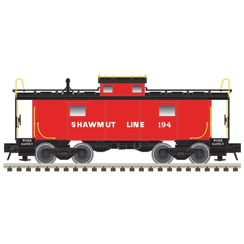 Atlas Master 20007012 HO Scale NE-6 Caboose Pittsburg and Shawmut P&S 193