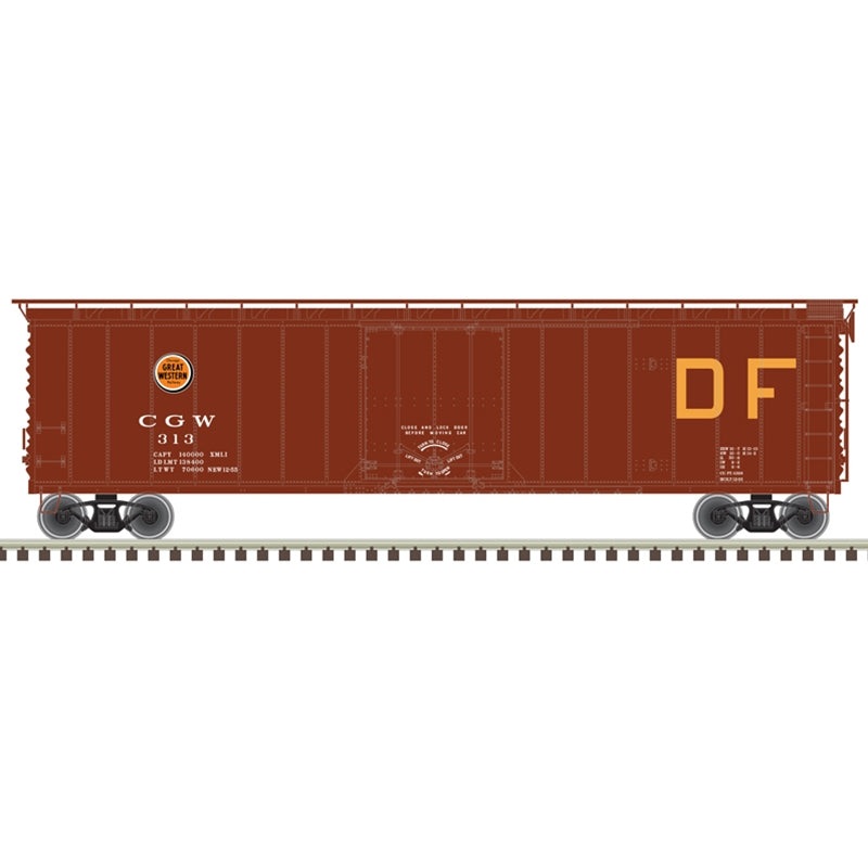 Atlas Master 20007023 HO Scale 50' Plug Door Boxcar Chicago Great Western CGW 341