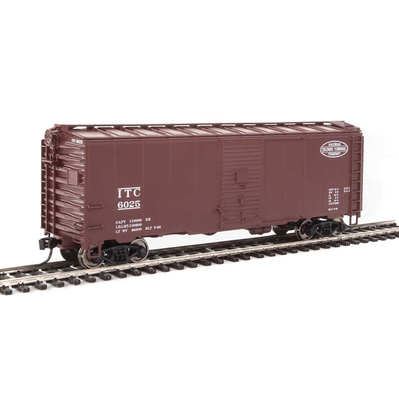 Walthers 910-1338 HO Scale 40' AAR Boxcar Illinois Terminal ITC 6025