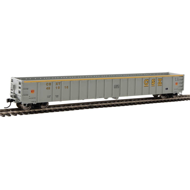 Walthers MainLine 910-6413 68' Gondola Railgon CSX 491015