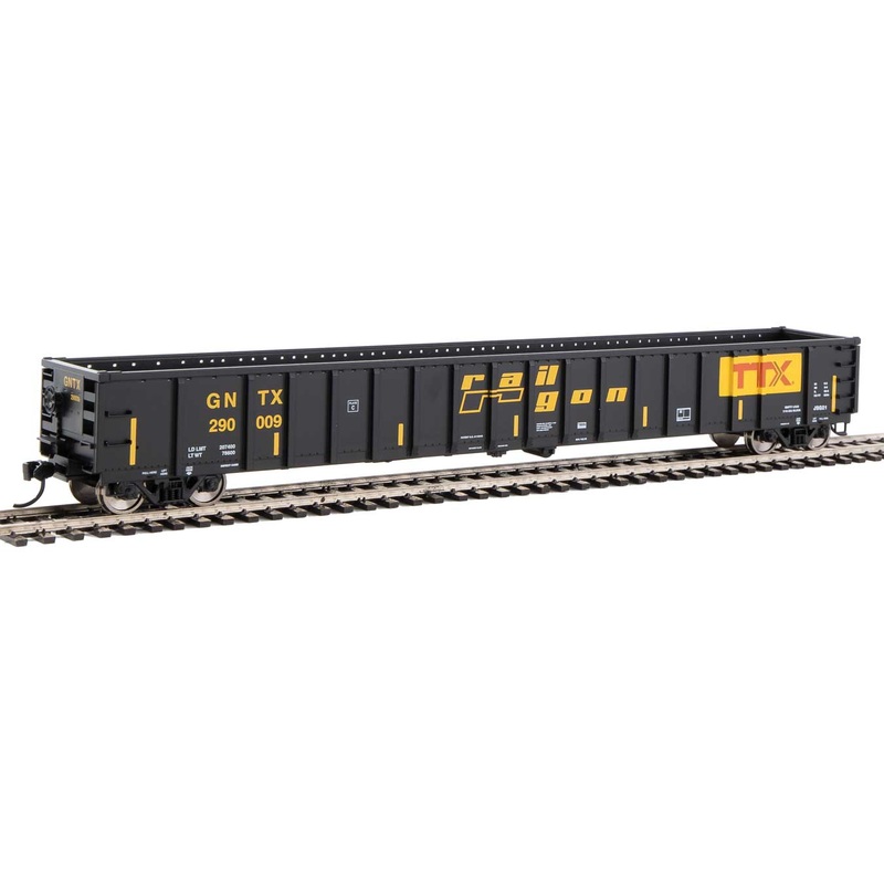 Walthers MainLine 910-6417 68' Gondola Railgon GNTX 290009