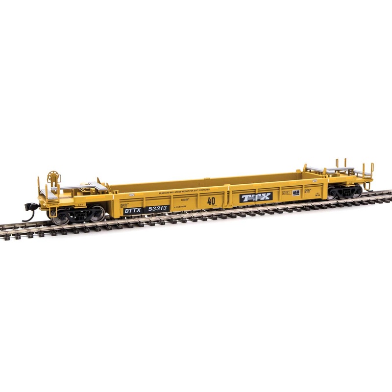 Walthers Mainline 910-8415 HO Scale Thrall Rebuilt 40' Well Car TTX DTTX 53313