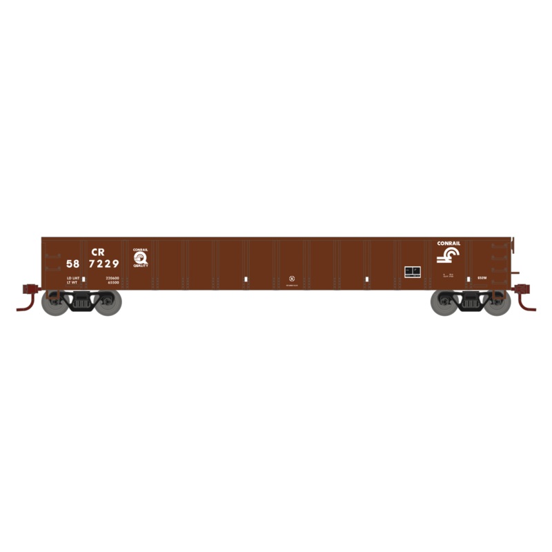 Athearn 8182 HO Scale 52' Mill Gondola Conrail Quality CR 587281