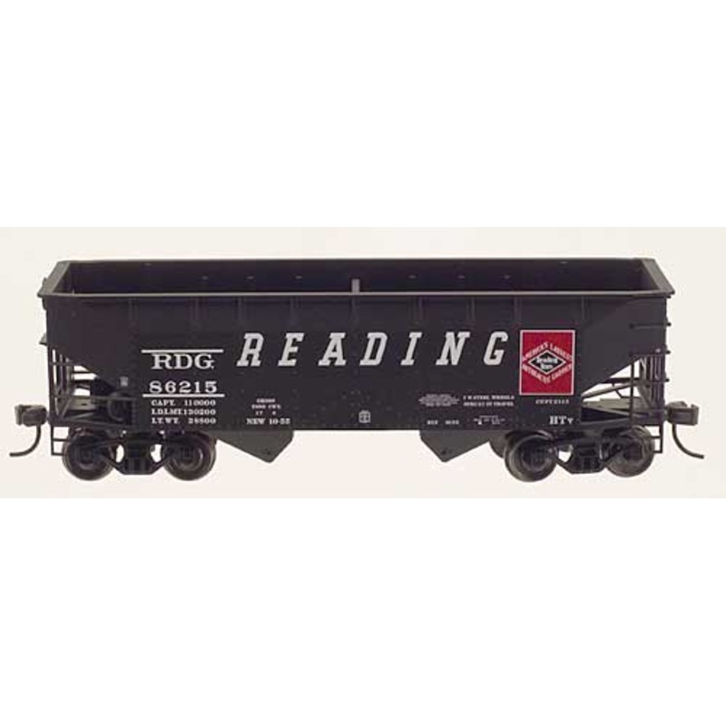 Atlas Trainman 18912 HO Scale 2 Bay Offset Hopper Reading RDG 86239 - NOS