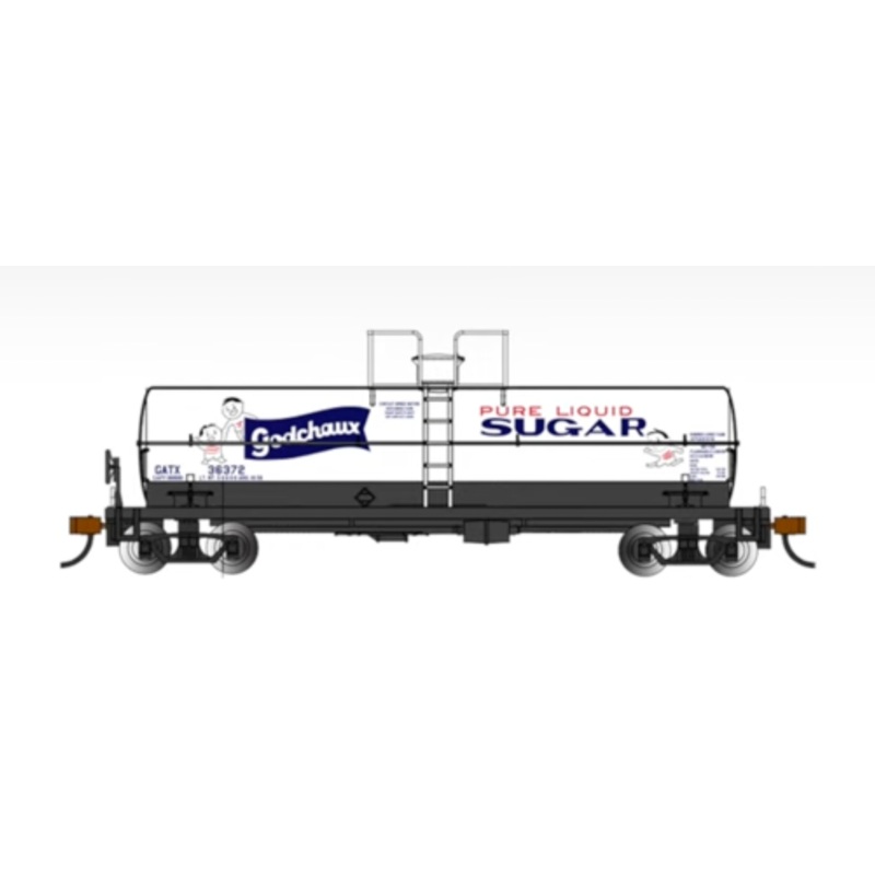 Bachmann 75802 HO Scale Chemical Tank Car Godchaux Sugar GATX 36372