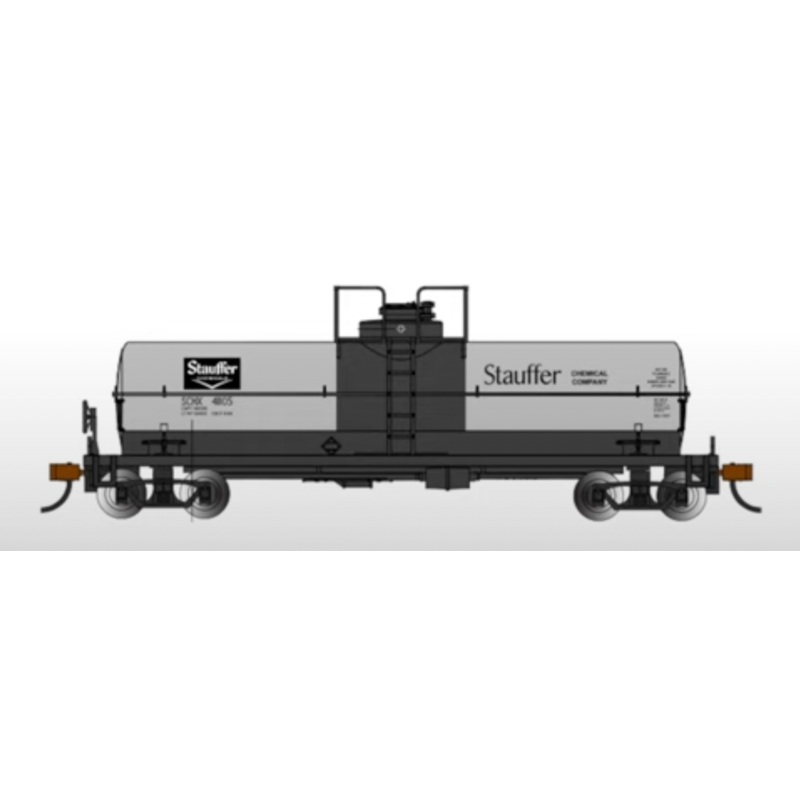 Bachmann 75804 HO Scale Chemical Tank Car Stauffer Chemicals 41105