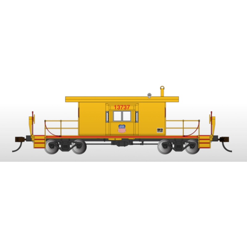 Bachmann 76404 HO Scale Transfer Caboose Union Pacific UP 13737