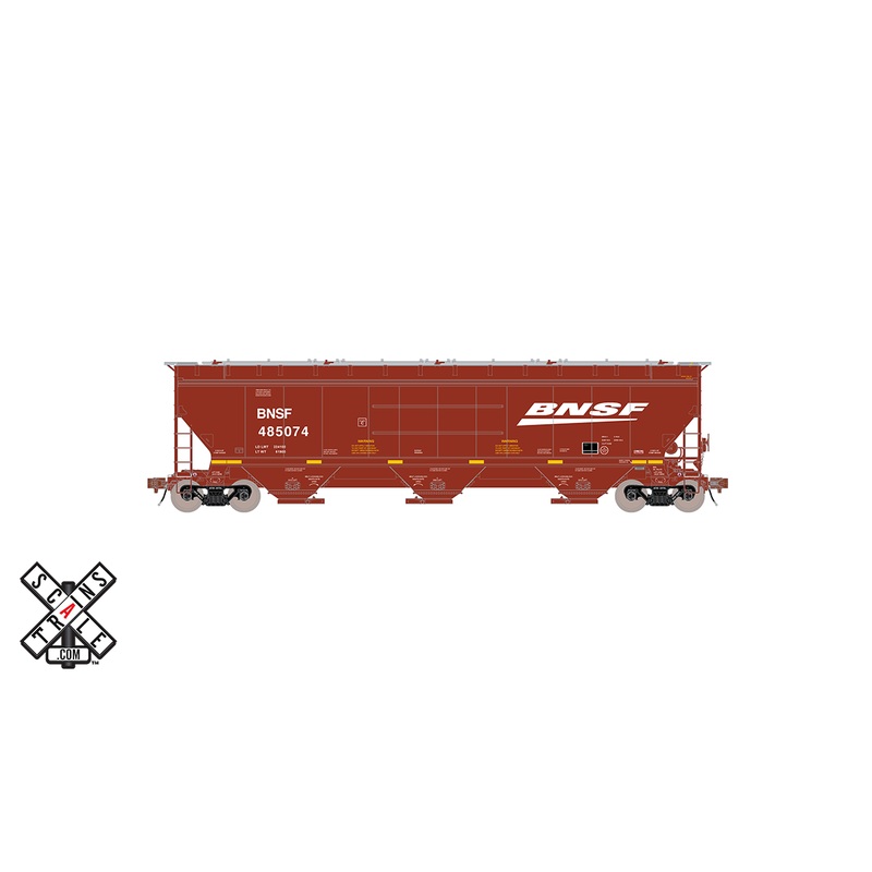 ScaleTrains Rivet 33280 HO Scale Gunderson 5188 Covered Hopper BNSF 485074