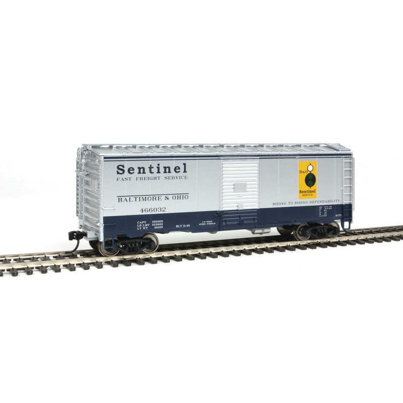 Walthers Mainline 910-1763 40' AAR Boxcar "Sentinel Scheme" Baltimore & Ohio B&O 466032 - NOS