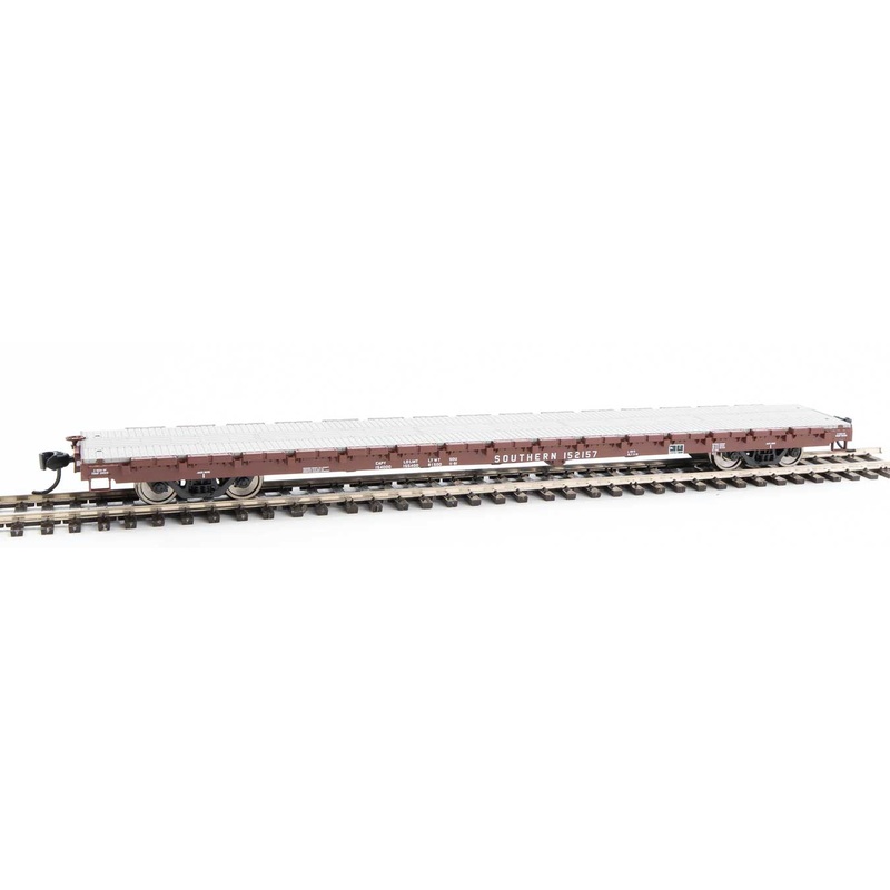 Walthers Mainline 910-5377 60' Pullman Flatcar Southern Railway 152157