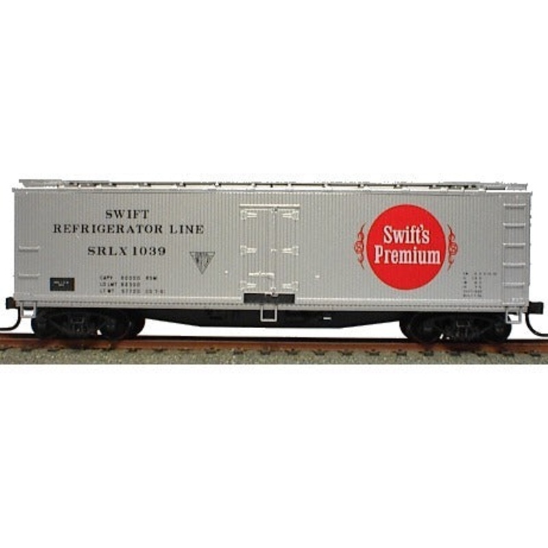 Accurail 3383 HO Scale 40' Wood Reefer Kit SWIFT - NOS