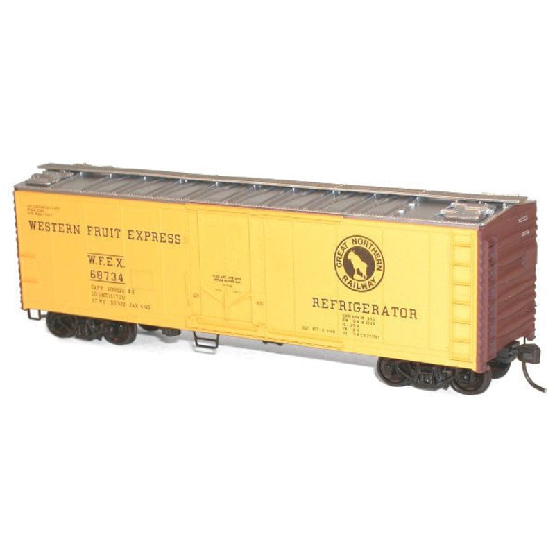 Accurail 8505 HO 40' Steel Reefer Kit Great Northern WFEX - NOS