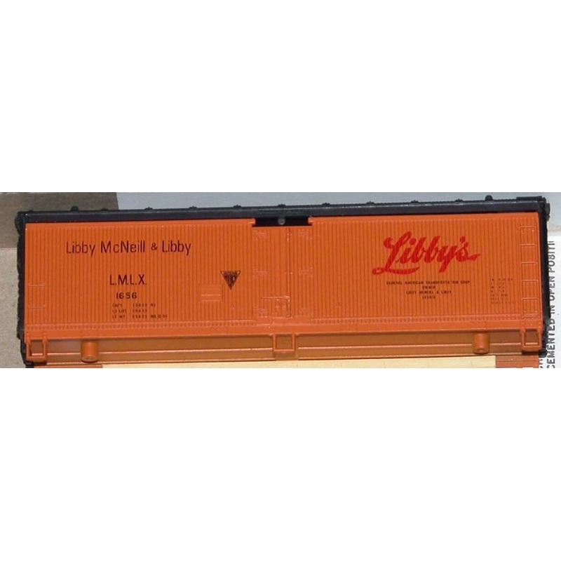 Athearn 5228 HO Scale 40' Wood Reefer (Blue Box Kit) Libby's LMLX 1656 - NOS