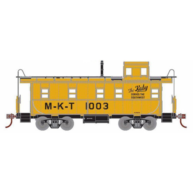Athearn 74022 HO Scale Cupola Caboose M-K-T 1017 - NOS