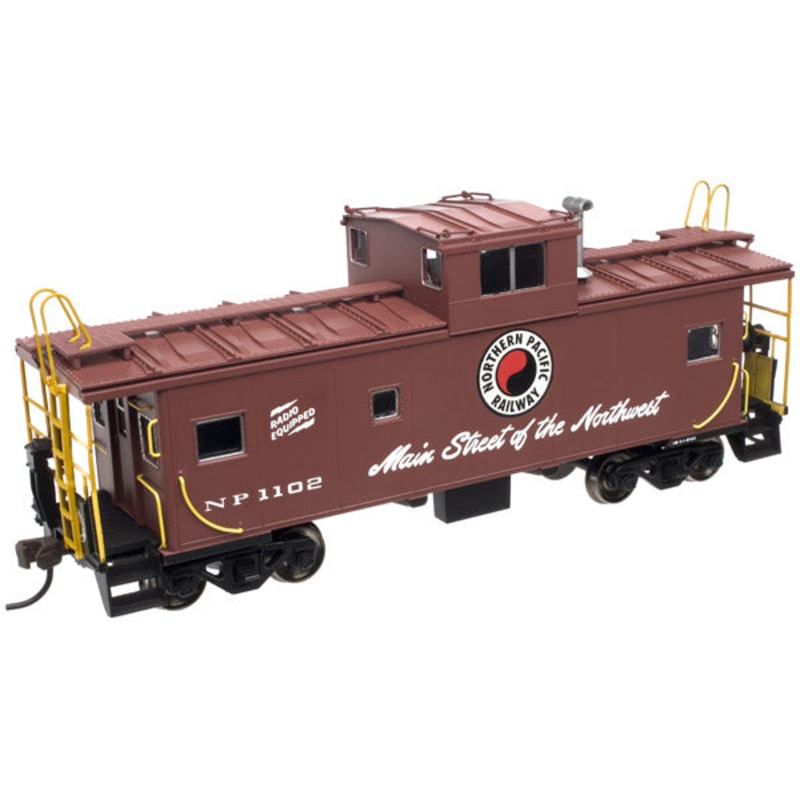 Atlas 20001567 HO Scale Standard Cupola Caboose Northern Pacific NP 1106 - NOS