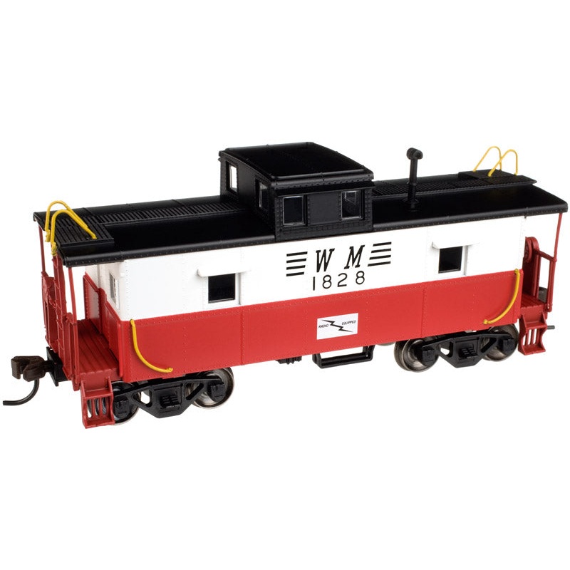 Atlas Trainman 20002428 HO Scale Center Cupola Steel Caboose Western Maryland WM 1803 - NOS