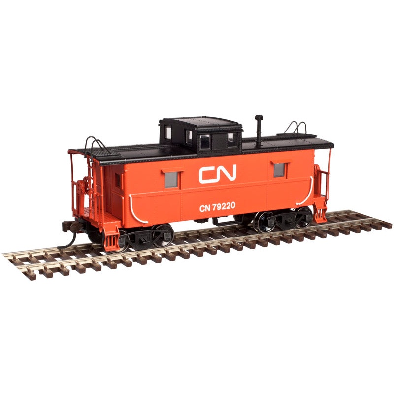 Atlas Trainman 20003673 HO Scale Center Cupola Steel Caboose Canadian National CN 79220 - NOS