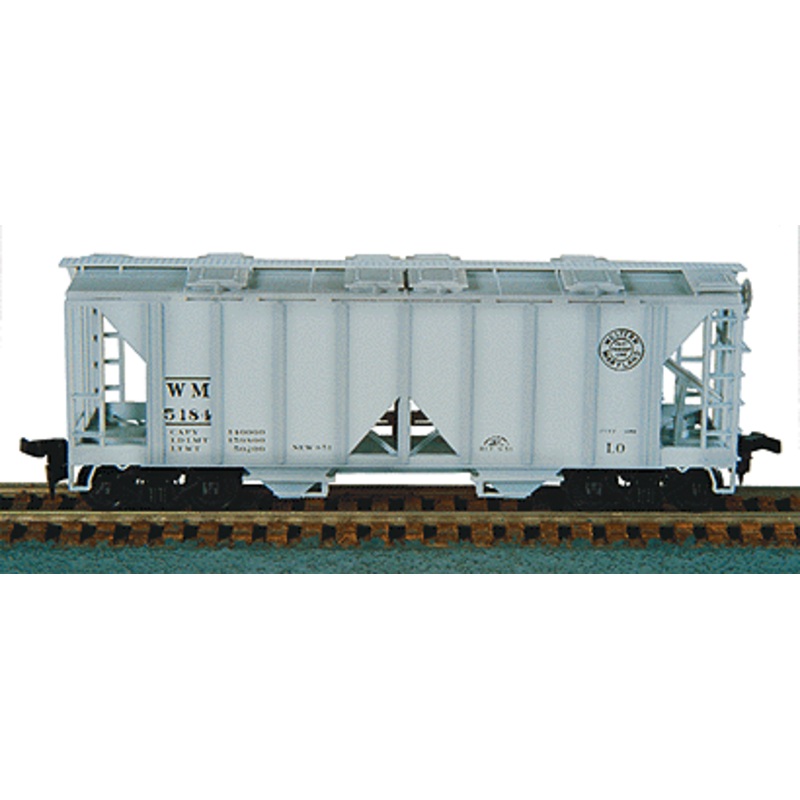 Bowser 55671 HO Scale 70 Ton 2 Bay Covered Hopper Kit WM # Varies- NOS