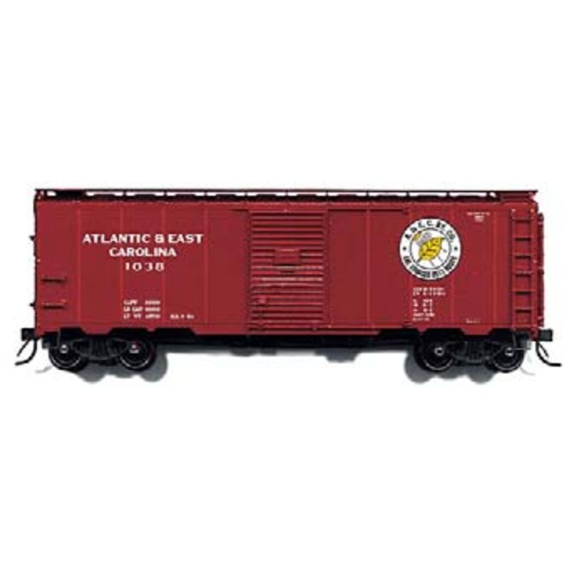 Branchline Trains 8001 HO Scale 40' AAR Boxcar Kit Atlantic & East Carolina A&EC - NOS