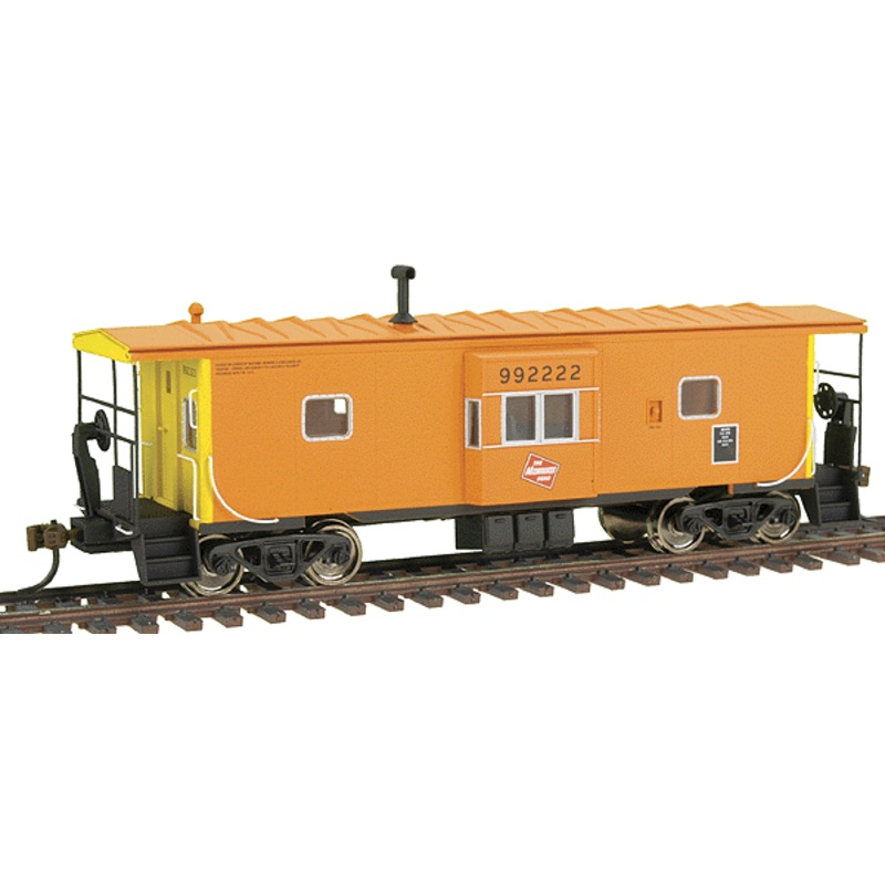Walthers 932-7621 HO Scale International Bay Window Caboose Milwaukee Road MILW 992222 - NOS