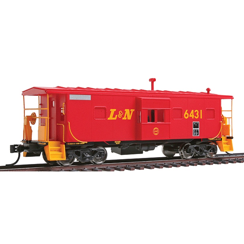 Walthers Platinum Line 932-40468 HO Scale International Bay Window Caboose L&N 6431 - NOS