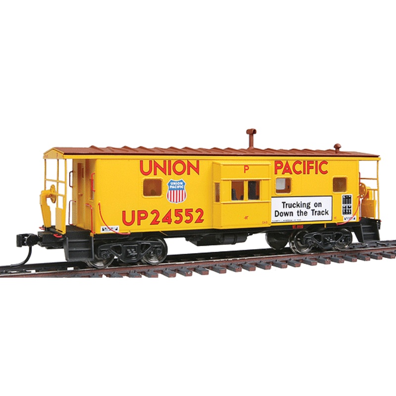 Walthers Platinum Line 932-40474 HO Scale International Bay Window Caboose UP 24552 - NOS