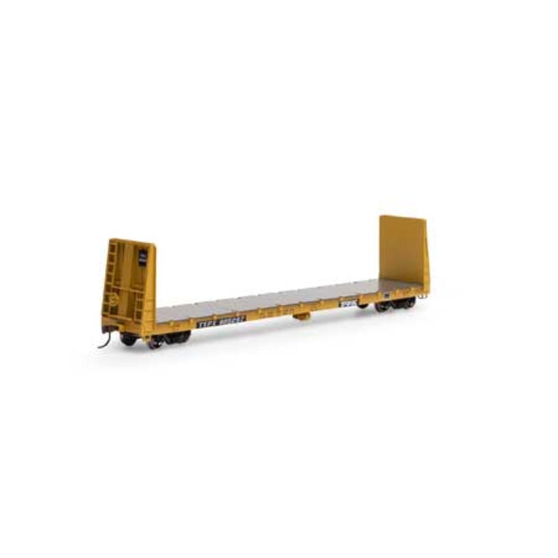 Athearn 17083 HO Scale 60' Bulkhead Flatcar Trailer Train TTPX 805267