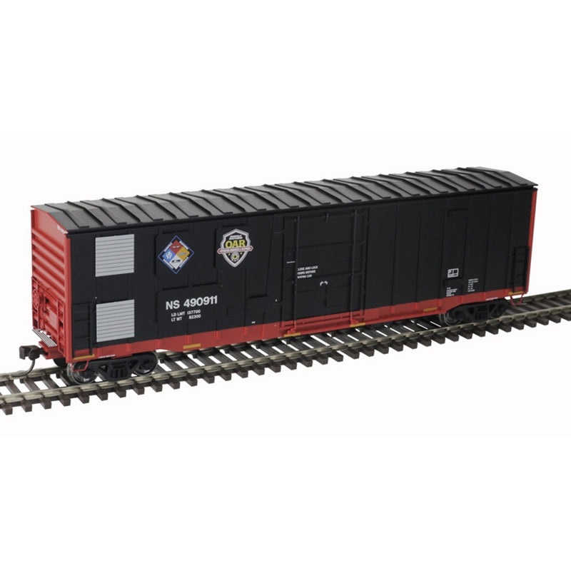 Atlas 20006092 HO Scale 50' NSC 50' Plug Door Boxcar Norfolk Southern NS 490911