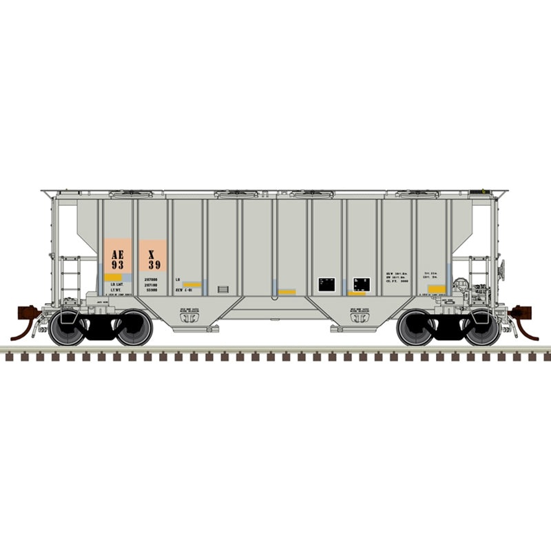 Atlas Master Plus 20007113 HO Scale Portec 3000 Covered Hopper The Andersons Inc AEX 9339