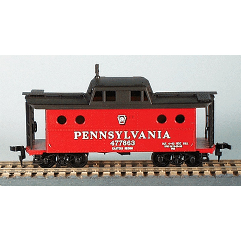 Bowser 54006 HO Scale PRR N5c Caboose Cabin Kit "Eastern" PRR 477908 - NOS