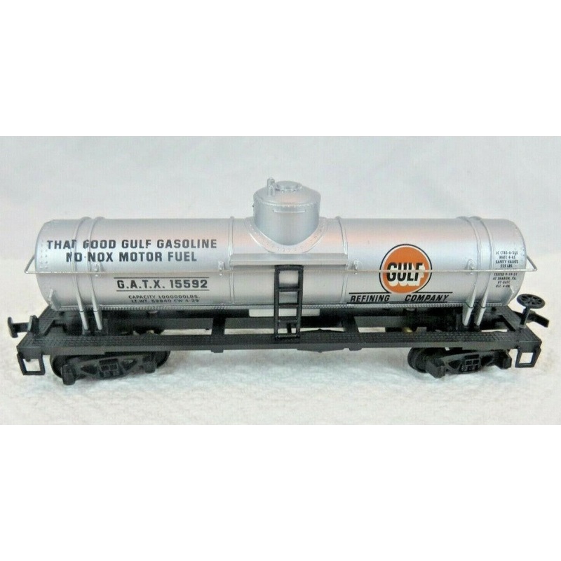 Mantua 732-593 HO Scale 35' Tank Car Gulf Oil GATX 15592 - NOS