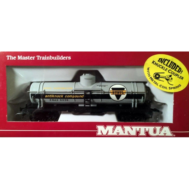 Mantua 732-660 HO Scale 35' Tank Car Ethyl EBAX 6039 - NOS