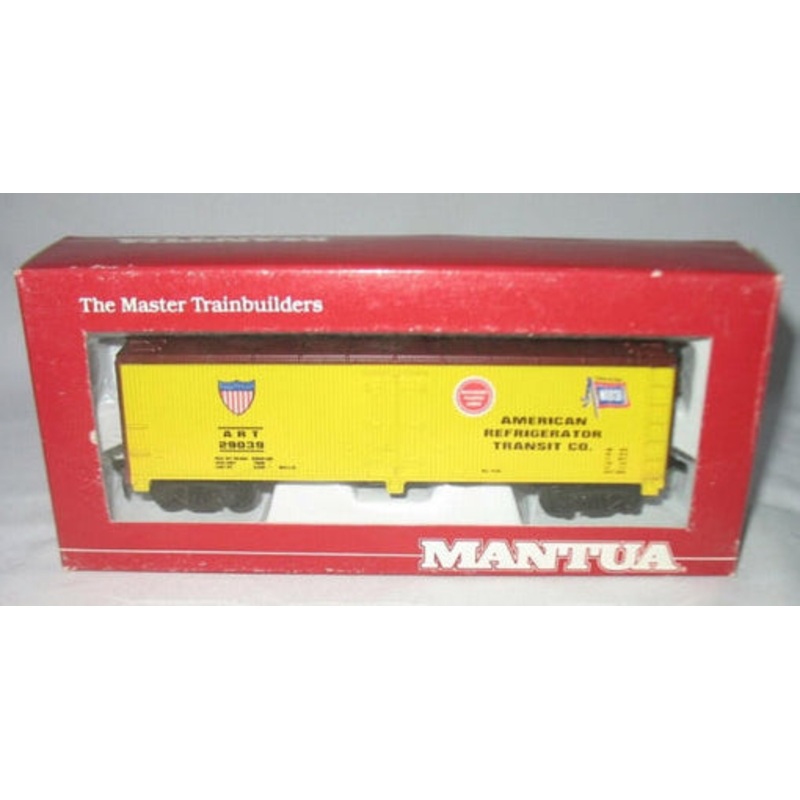 Mantua 739-182 HO Scale 40' Woel Reefer MP/Wabash ART 29039 - NOS