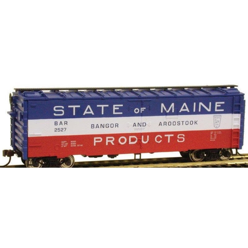 Model Power 2226 HO Scale 40' Metal Reefer BAR 2527 - NOS