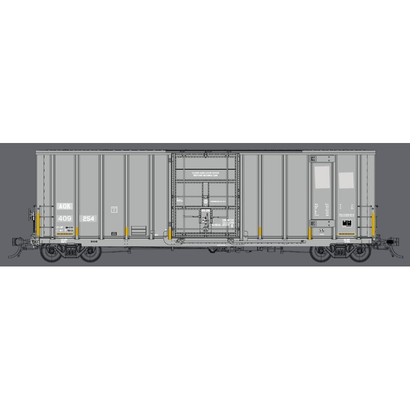 Prairie Shadows 8022A05 HO Scale Trinity 50' High Cube Boxcar "Patched" AOK