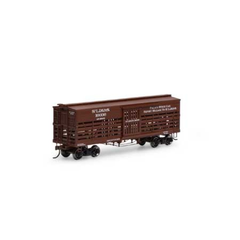 Roundhouse 75288 HO Scale 36' Old Time Stock Car StIM&S 16036