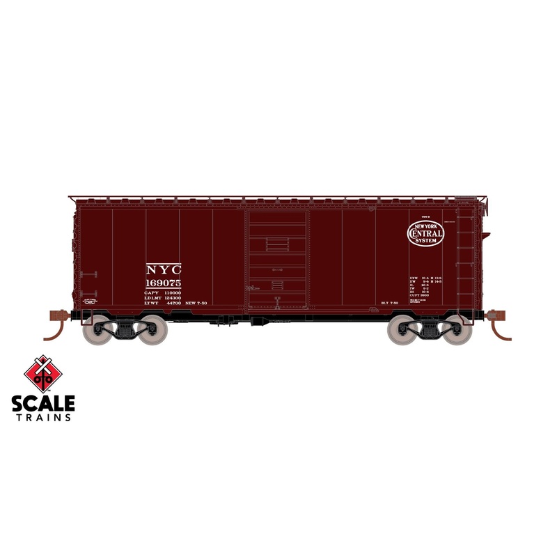 ScaleTrains Kit Classics 1241 HO Scale PS-1 Boxcar New York Central NYC 169664