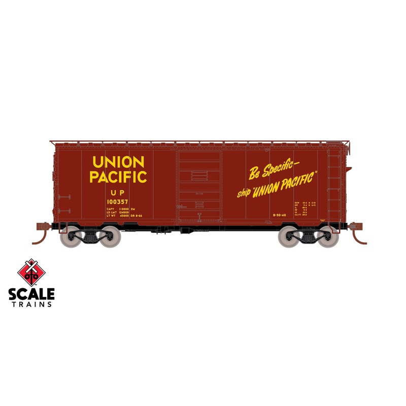 ScaleTrains Kit Classics 1242 HO Scale PS-1 Boxcar Union Pacific UP 100357