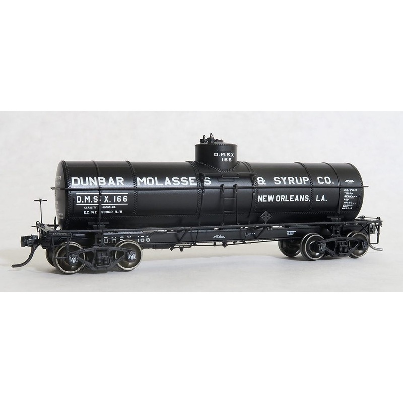 Tangent Scale Models 19016 GA 1917-design 8000 Gal Tank Car Dunbar Molasses DMSX