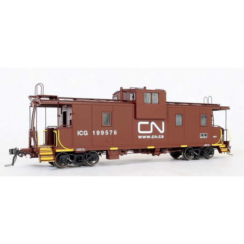 Tangent Scale Models 60219-01 IC Centralia Steel Wide Vision Caboose Canadian National CN 199579