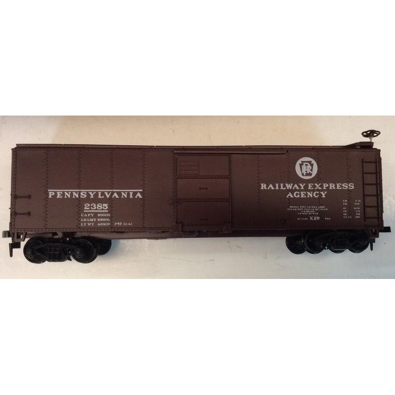 Walthers 932-2051B HO Scale 40' 40' X29 Boxcar Kit PRR Circle Keystone REA #'s Vary - NOS