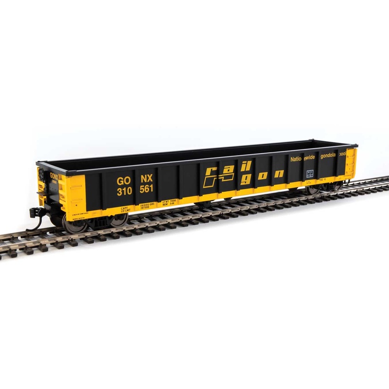 Walthers MainLine 910-6307 53' Gondola Railgon GONX 310561