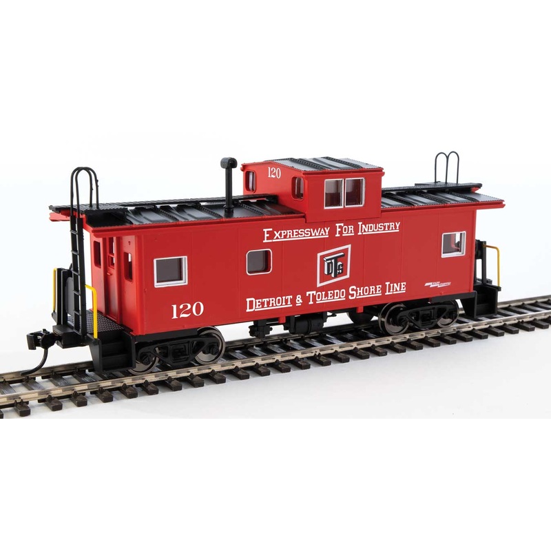 Walthers Mainline 910-8766 HO Scale Wide Vision Caboose Detroit & Toledo Shore Line D&TS 121