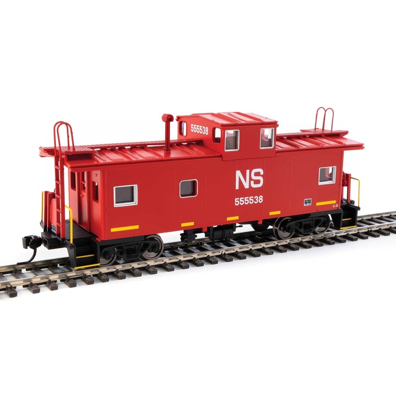 Walthers Mainline 910-8775 HO Scale Wide Vision Caboose Norfolk Southern NS 555538