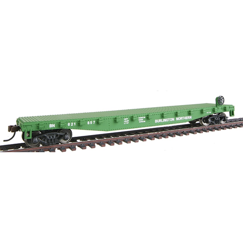 Walthers Trainline 931-1601 HO Scale Flatcar Burlington Northern BN 621857