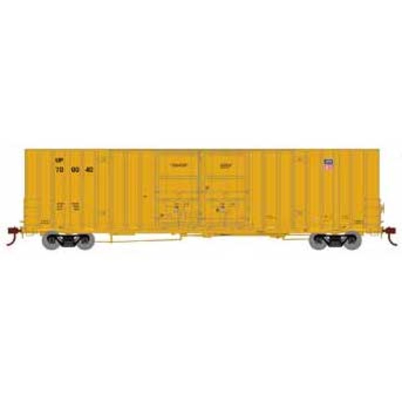 Athearn 75312 HO Scale 60' Gunderson Double Door Hi-Cube Boxcar Union Pacific UP 700040