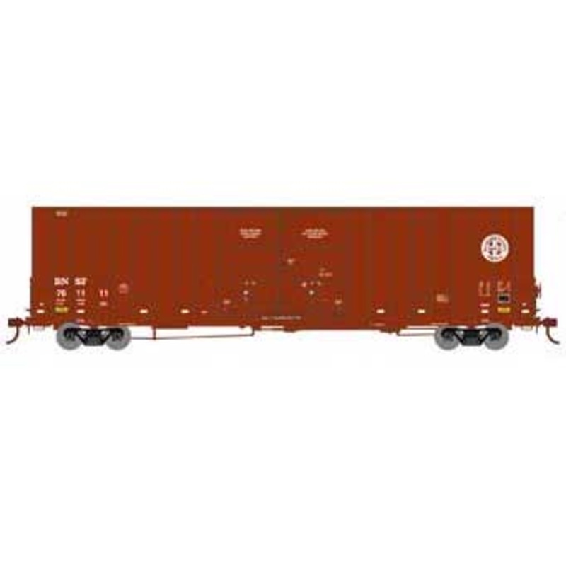 Athearn 75318 HO Scale 60' Gunderson Double Door Hi-Cube Boxcar BNSF 761111