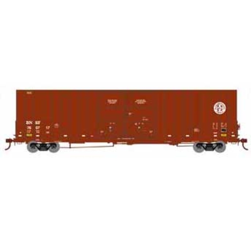 Athearn 75319 HO Scale 60' Gunderson Double Door Hi-Cube Boxcar BNSF 760717