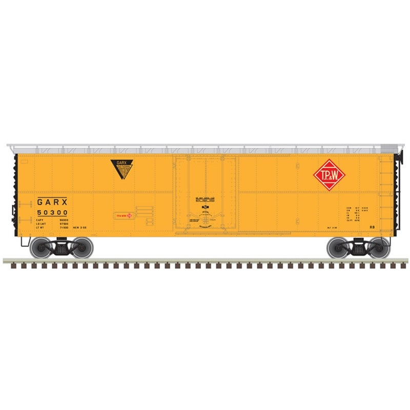 Atlas 20005792 HO Scale 50' GARX Reefer TP&W 50300